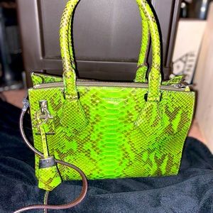 MICHAEL KORS COLLECTION Casey handbag python 🐍